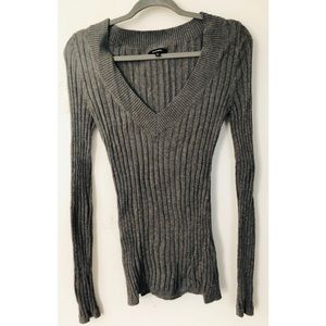 Express Gray Sweater